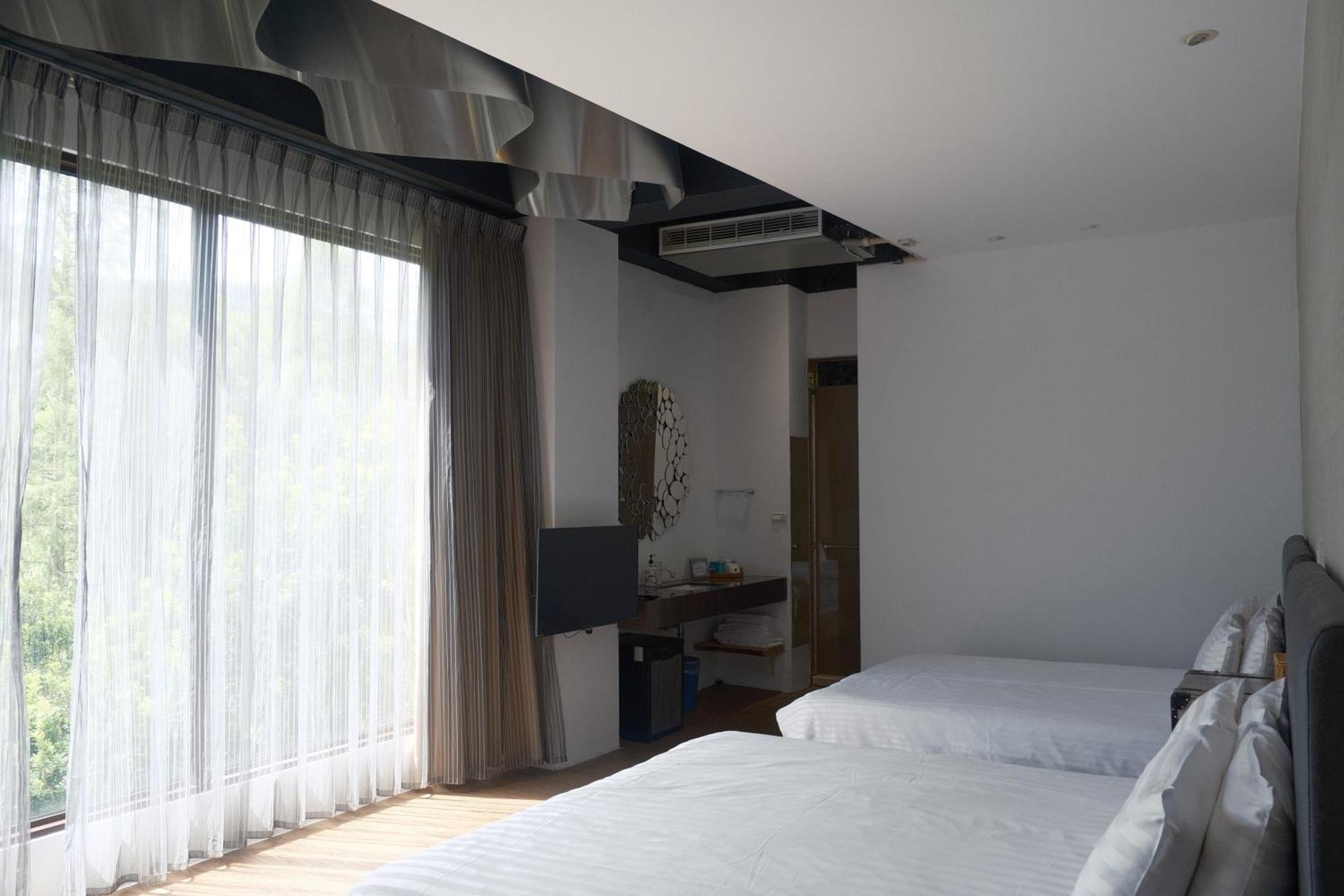 Apartmán 愛黏在一起設計師民宿 Lovers Bnb Yuchi Exteriér fotografie